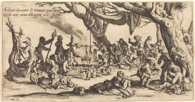 Svátek Čechů od Jacques Callot