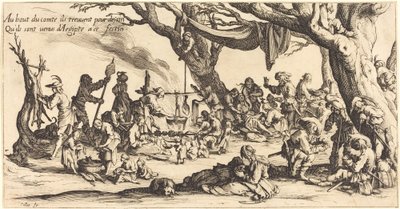 Svátek Čechů od Jacques Callot
