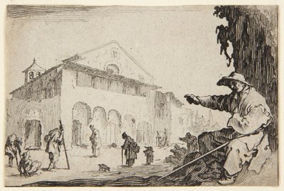 Špitál od Jacques Callot