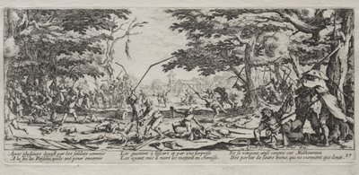 The Large Miseries of War: Peasants Revenge, 1633. od Jacques Callot