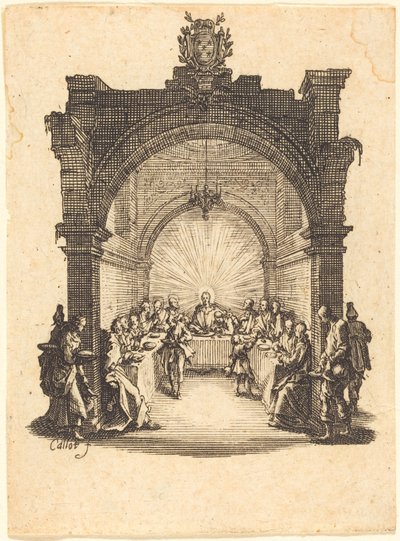 Poslední večeře od Jacques Callot