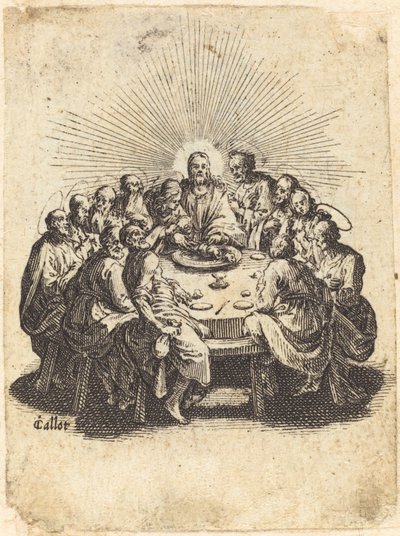 Poslední večeře od Jacques Callot