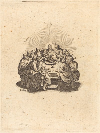 Poslední večeře od Jacques Callot