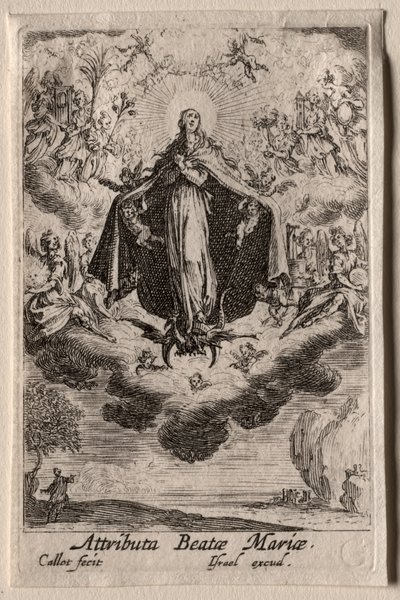 Život Panny Marie: Vlastnosti Panny od Jacques Callot