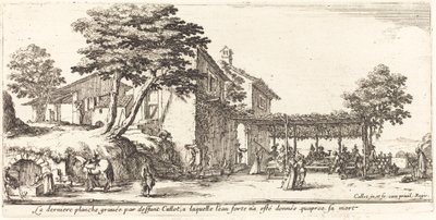 The Little Trellis, 1635. od Jacques Callot