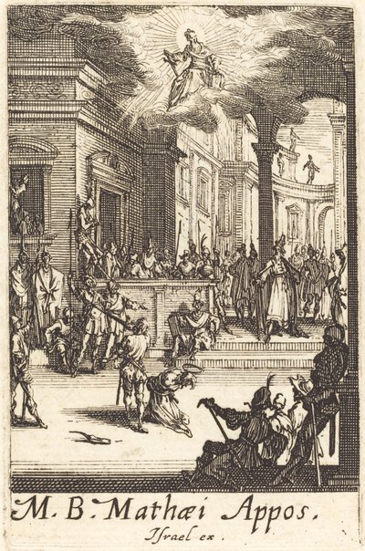 Umučení svatého Matouše od Jacques Callot