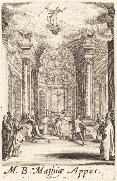 Umučení svatého Matyáše od Jacques Callot