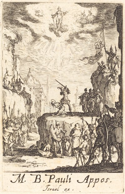 Umučení svatého Pavla od Jacques Callot