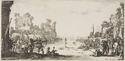 Umučení svatého Šebestiána od Jacques Callot