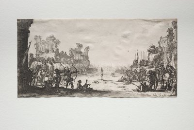 Umučení svatého Šebestiána od Jacques Callot
