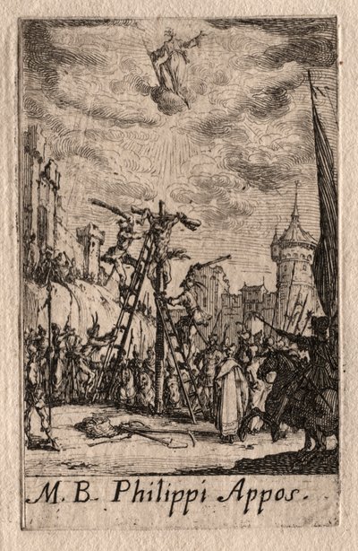 Umučení apoštolů: Svatý Filip od Jacques Callot