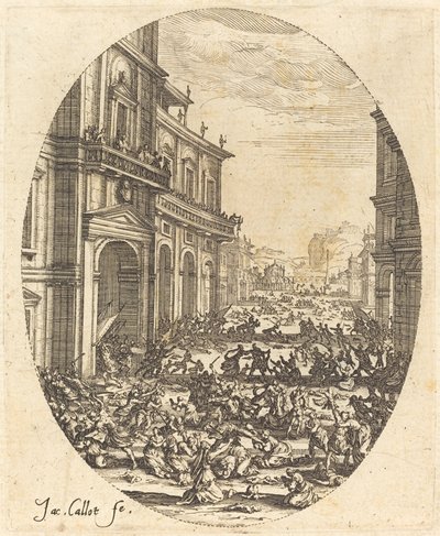 Masakr neviňátek od Jacques Callot