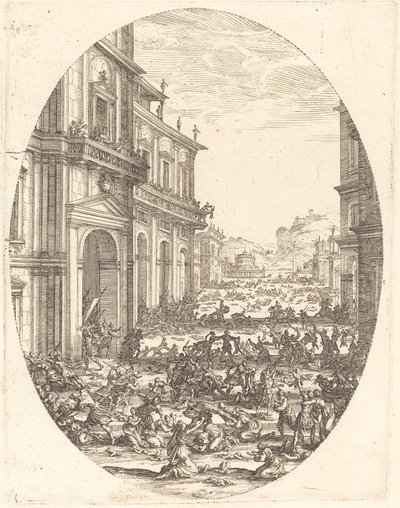 Masakr neviňátek od Jacques Callot