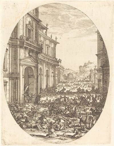 Masakr neviňátek od Jacques Callot