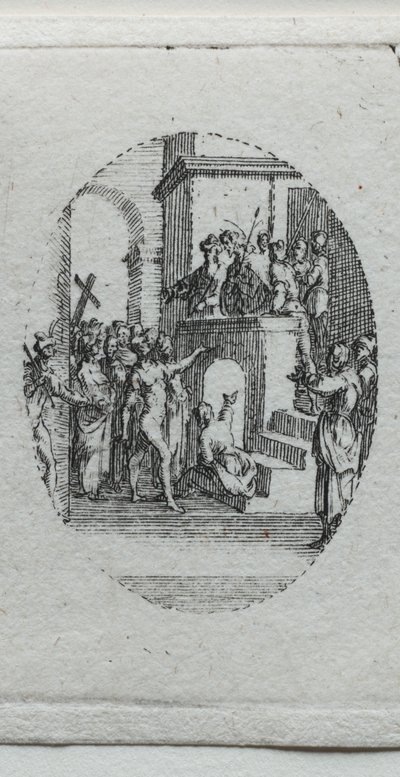 Tajemství umučení: Kristus představený lidu od Jacques Callot