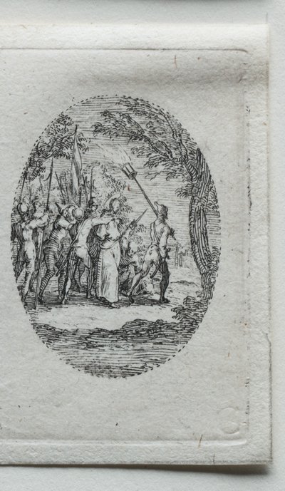Tajemství umučení: Kristus zajatý od Jacques Callot