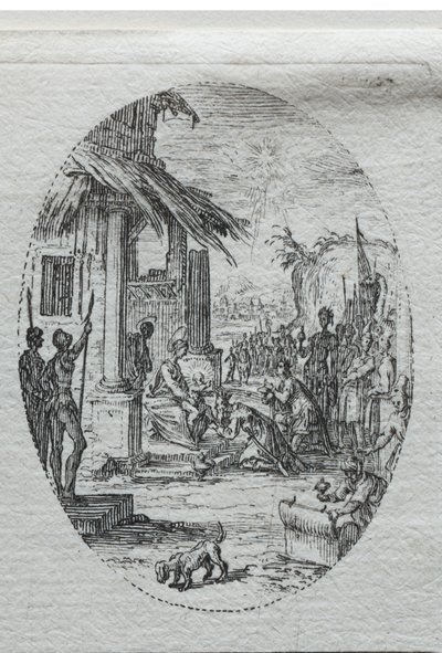 Záhady vášně: Klanění králů. od Jacques Callot
