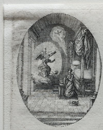 Záhady vášně: Zvěstování od Jacques Callot