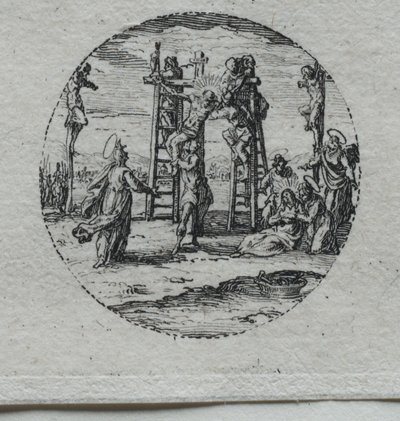 Záhady umučení: Ukřižování. od Jacques Callot