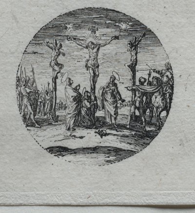 Umučení: Sestup z kříže. od Jacques Callot