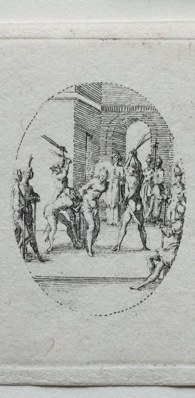 Záhady vášně: Bičování od Jacques Callot