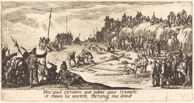 Přibíjení na kříž od Jacques Callot