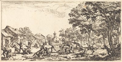 Rolnická pomsta od Jacques Callot