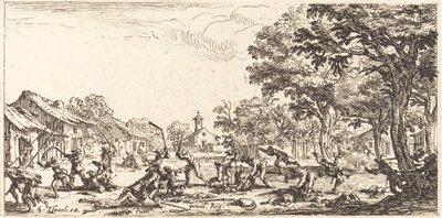 Rolnická pomsta od Jacques Callot