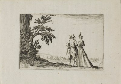 Promenáda, od The Caprices od Jacques Callot