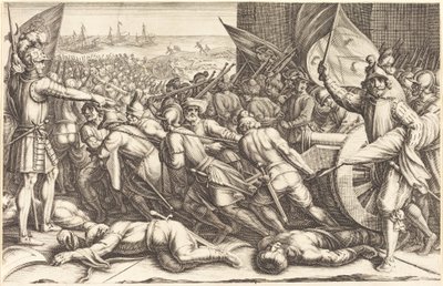 Opětovné nalodění vojsk od Jacques Callot
