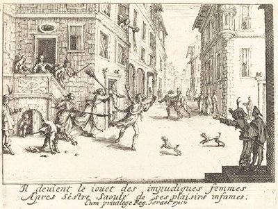 Zřícenina od Jacques Callot
