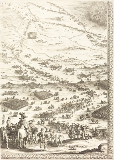 Obléhání Bredy [deska 6 z 6] od Jacques Callot