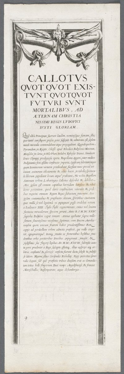 Obléhání La Rochelle: deska 8 od Jacques Callot