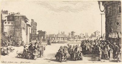 Trh s otroky od Jacques Callot