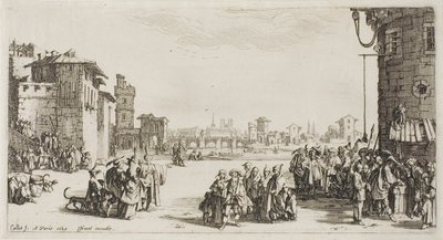 Trh s otroky od Jacques Callot
