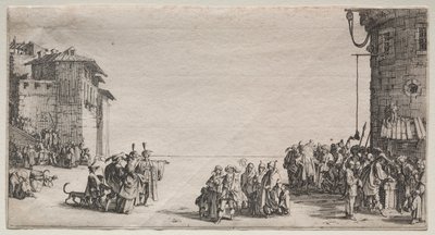 Trh s otroky od Jacques Callot