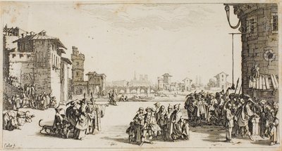 Trh s otroky od Jacques Callot