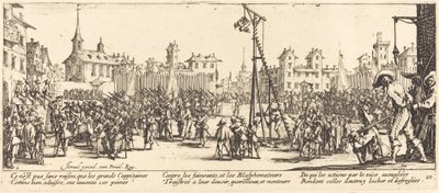 Strappado od Jacques Callot