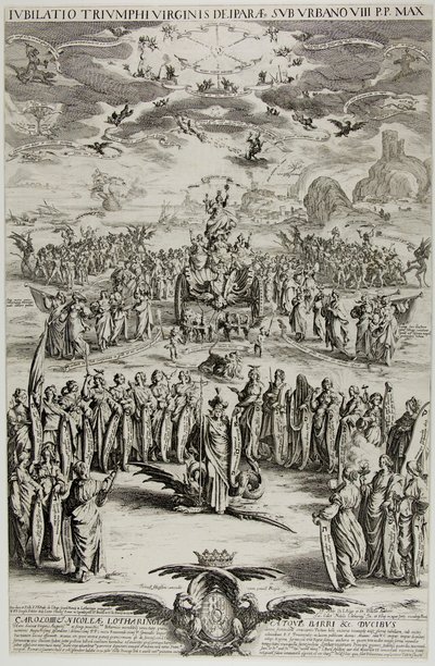 Triumf Panny od Jacques Callot