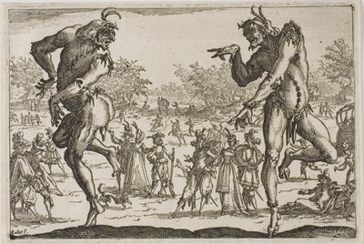 Dva Pantaloony od Jacques Callot