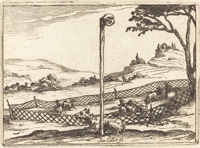 Bdělé oko od Jacques Callot