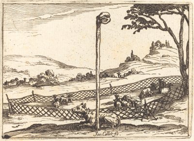 Bdělé oko od Jacques Callot
