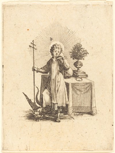 Mladý Ježíš od Jacques Callot