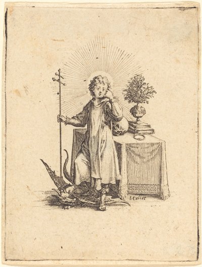 Mladý Ježíš od Jacques Callot