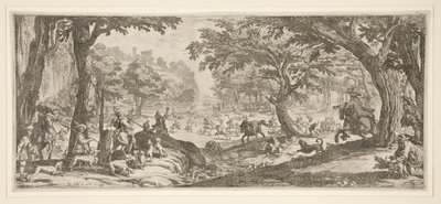 Velký lov od Jacques Callot