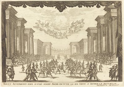 Třetí intermezzo od Jacques Callot