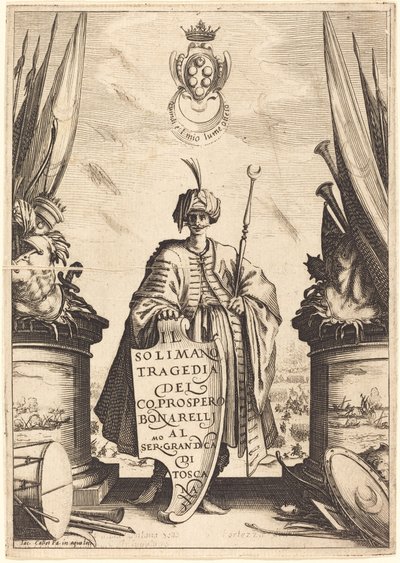 Titulní strana pro "Il Suleiman" od Jacques Callot