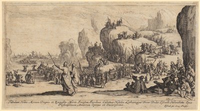 Vojáci opouštějí své lodě od Jacques Callot