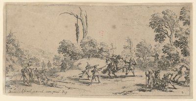Přepadení od Jacques Callot