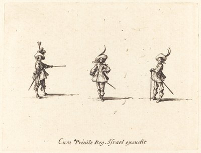 Neozbrojený vrták od Jacques Callot